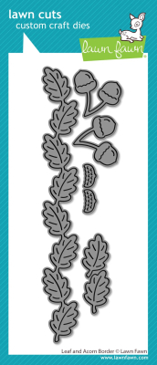 Leaf and Acorn Border, Stanze - Lawn Fawn