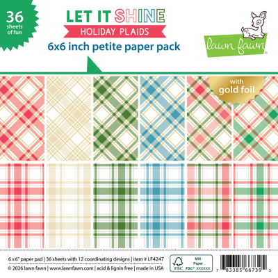 Let It Shine 6x6 Paperpad - Lawn Fawn