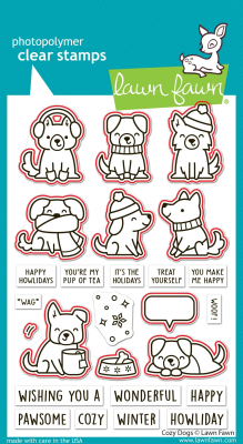Preview: Cozy Dogs, Stanze - Lawn Fawn