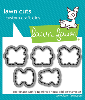 Gingerbread  House Add-On, Stanze - Lawn Fawn