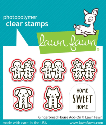Preview: Gingerbread  House Add-On, Stanze - Lawn Fawn