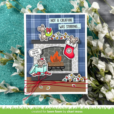 Preview: A Mice Christmas, Clearstamp - Lawn Fawn