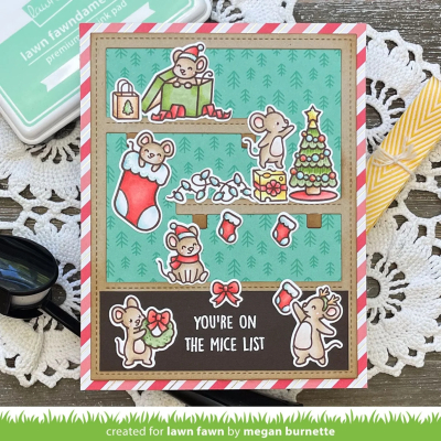 Preview: A Mice Christmas, Clearstamp - Lawn Fawn