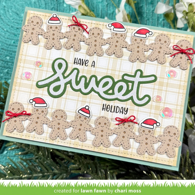 Preview: Gingerbread Border, Stanze - Lawn Fawn