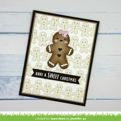 Preview: Gingerbread Border, Stanze - Lawn Fawn