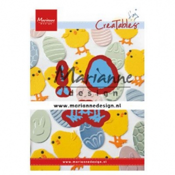 Creatables Tiny's Easter Chick, Stanze - Marianne Design