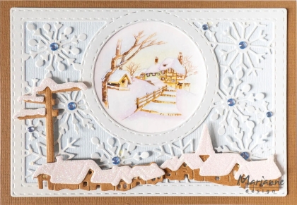 Preview: Creatables Rectangle Snowflakes, Stanze - Marianne Design