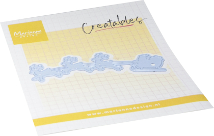 Creatables Santa & Sleigh, Stanze - Marianne Design