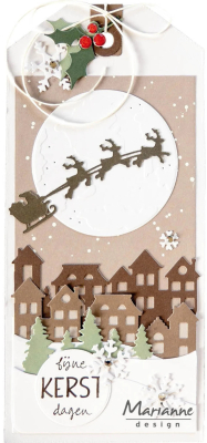 Creatables Santa & Sleigh, Stanze - Marianne Design