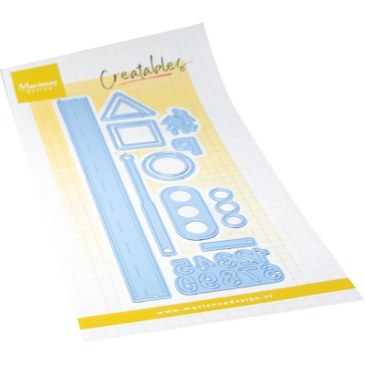 Creatables Traffic, Stanze - Marianne Design