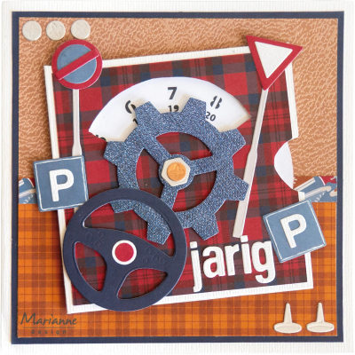 Preview: Creatables Steering Wheel, Stanze - Marianne Design