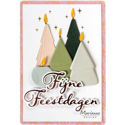 Preview: Creatables Christmas Candles, Stanze - Marianne Design
