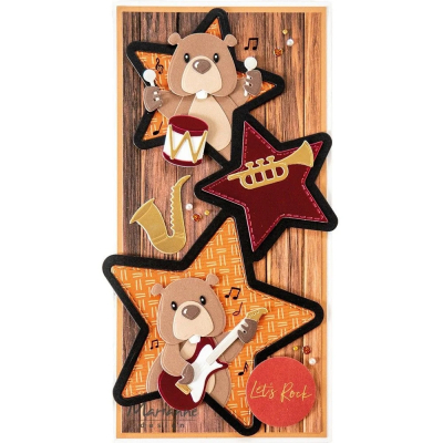 Creatables Layout Stars, Stanze - Marianne Design