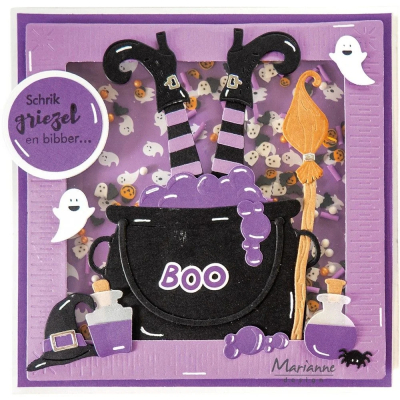 Preview: Creatables Witch in the Kettle & Creatables Cauldron, Stanze - Marianne Design