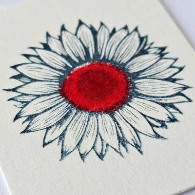 Preview: Velvet Powder, Red - Lavinia Stamps