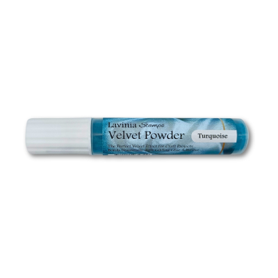 Velvet Powder, Turquoise - Lavinia Stamps
