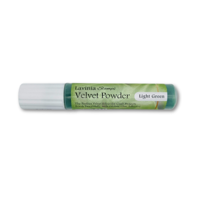 Velvet Powder, Light Green - Lavinia Stamps
