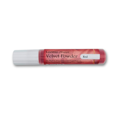 Velvet Powder, Red - Lavinia Stamps