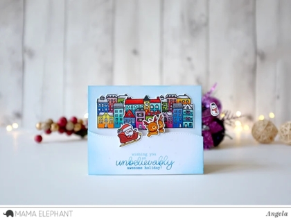 Little Santa Agenda, Clearstamp - Mama Elephant