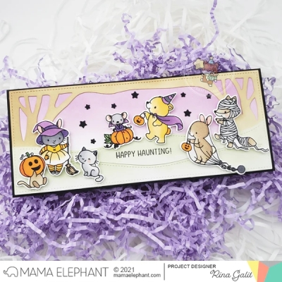 Happy Haunting, Clearstamp - Mama Elephant