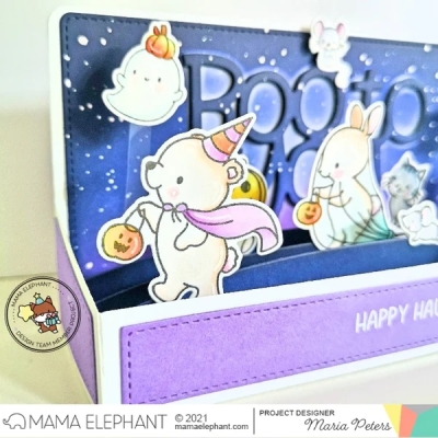 Happy Haunting, Clearstamp - Mama Elephant