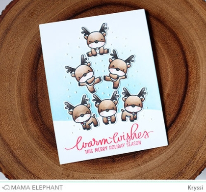 Reindeer Games, Clearstamp - Mama Elephant