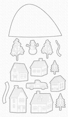 Cozy Winter Wishes, Stempel- und  Stanzenset - My Favorite Things