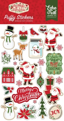 The Magic of Christmas, Puffy Stickers - Echo Park