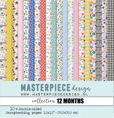 12 Months 12x12 Collection - Masterpiece Design