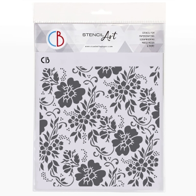 Florish Pattern, Schablone - Ciao Bella Paper