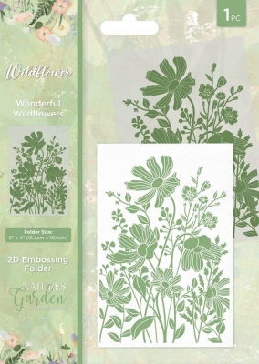 Wonderful Wildflowers, Prägefolder - Crafter's Companion