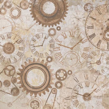 Preview: Gears & Cogs, Designpapier - Kaisercraft