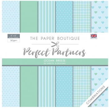 Perfect Partners Ocean Breeze 8x8 Paperpad - The Paper Boutique