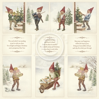 Greetings from the North Pole, Images from the Past, Designpapier - Pion Design