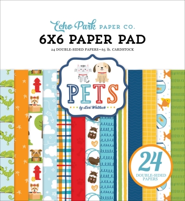 Pets 6x6 Paperpad - Echo Park