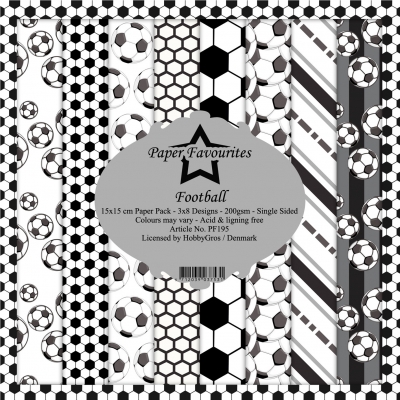 Football 6x6 Paperpack - Paper Favourites