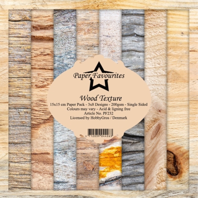 Wood Texture 6x6 Paperpack - Paper Favourites