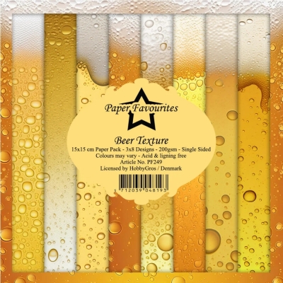 Beer Texture 6x6 Paperpack - Paper Favourites