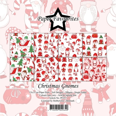 Christmas Gnomes 6x6 Paperpack - Paper Favourites