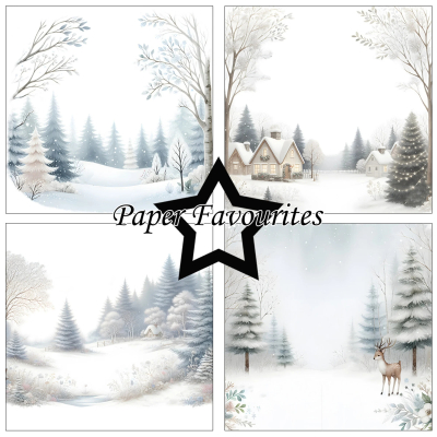 Snow Forest 6x6 Paperpack - Paper Favourites