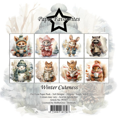 Winter Cuteness 6x6 Paperpack - Paper Favourites