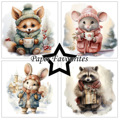Winter Cuteness 6x6 Paperpack - Paper Favourites