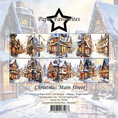 Christmas Main Street 6x6 Paperpack - Paper Favourites