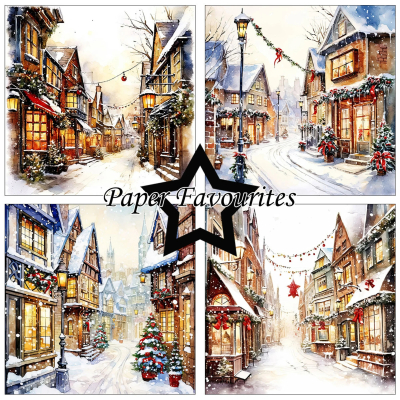 Christmas Main Street 6x6 Paperpack - Paper Favourites