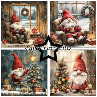 Christmas Gnomes 6x6 Paperpack - Paper Favourites