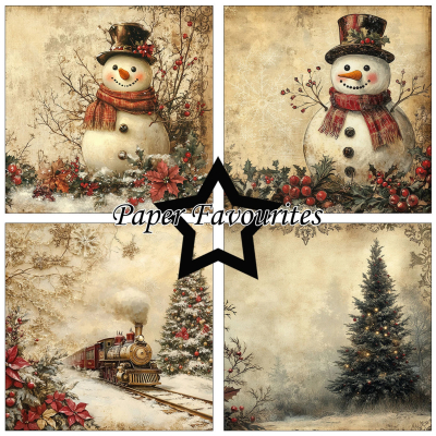 Victorian Christmas 6x6 Paperpack - Paper Favourites