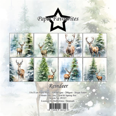 Reindeer 6x6 Paperpack - Paper Favourites