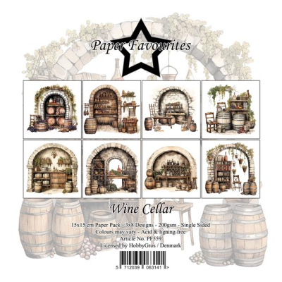 Wine Cellar 6x6 Paperpack - Paper Favourites