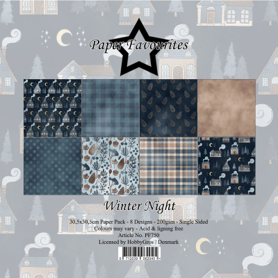 Winter Night 12x12 Paperpack - Paper Favourites