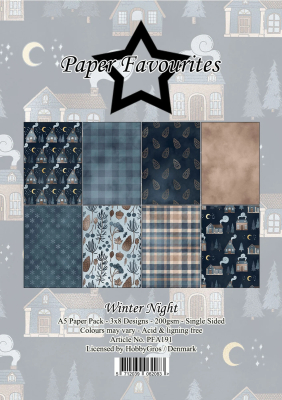 Winter Night A5 Paperpack - Paper Favourites